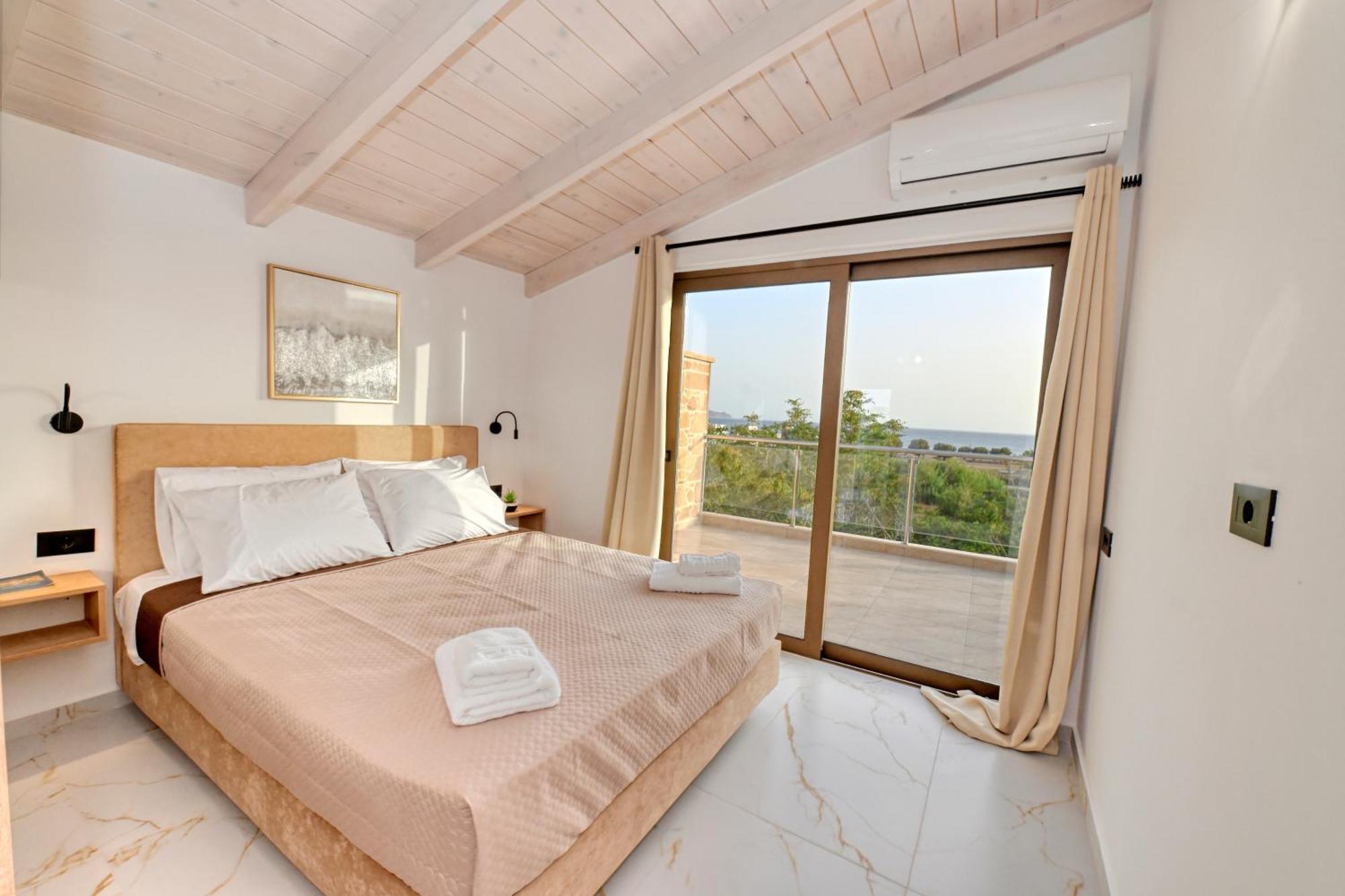 Apartmán Eagle Bay Loft Kíssamos Exteriér fotografie