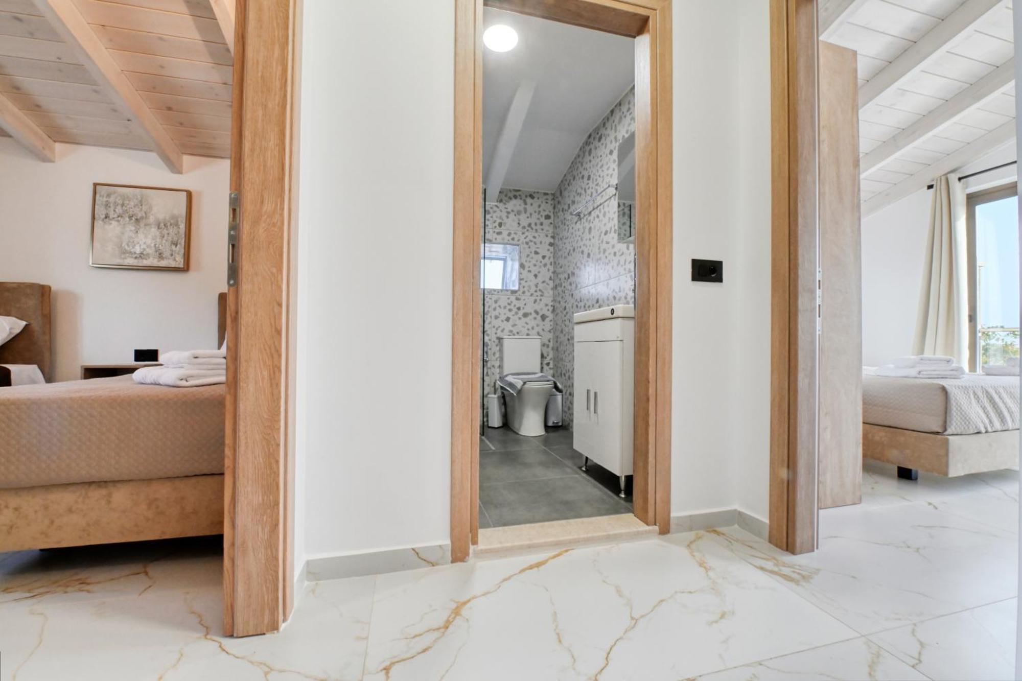 Apartmán Eagle Bay Loft Kíssamos Exteriér fotografie