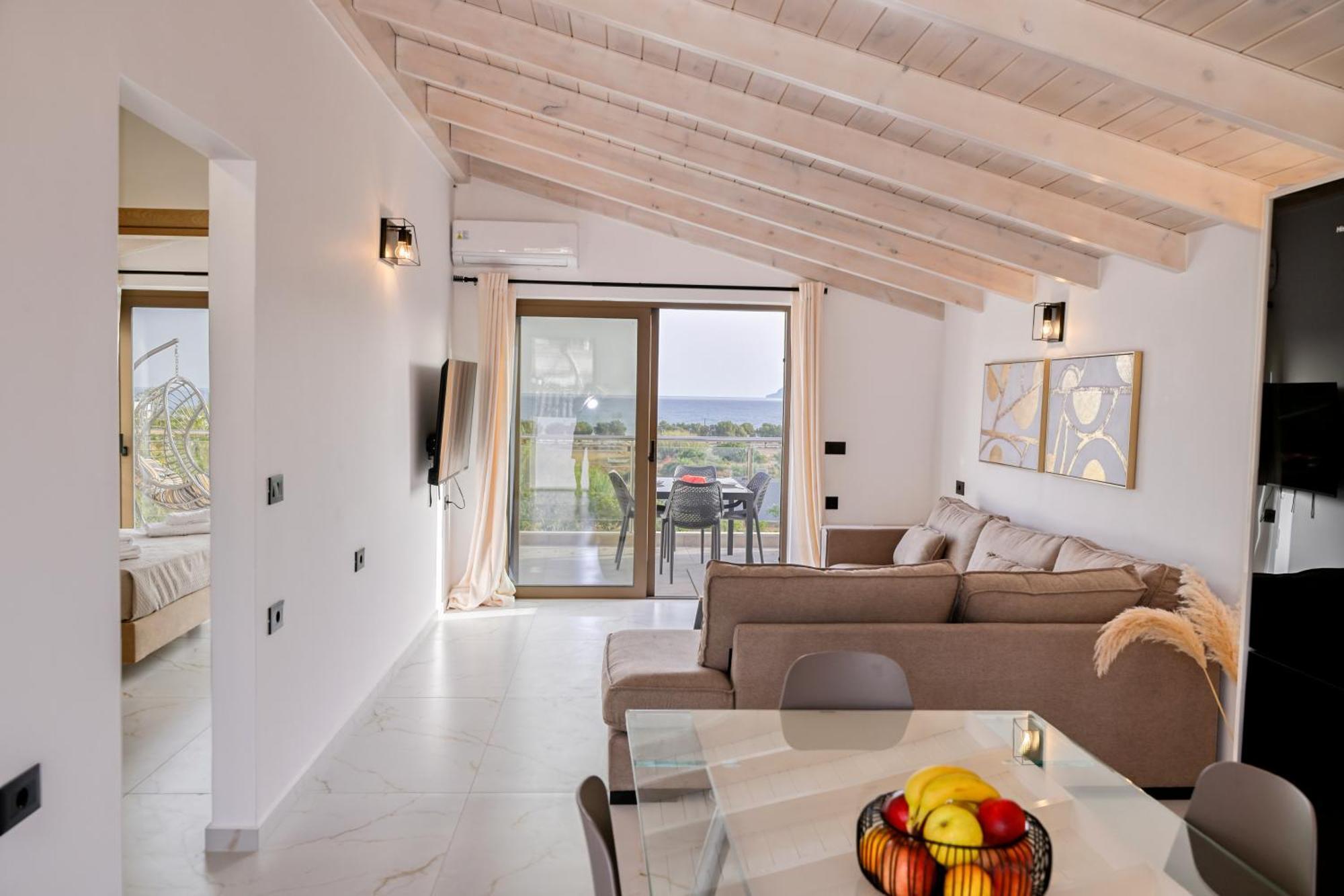 Apartmán Eagle Bay Loft Kíssamos Exteriér fotografie