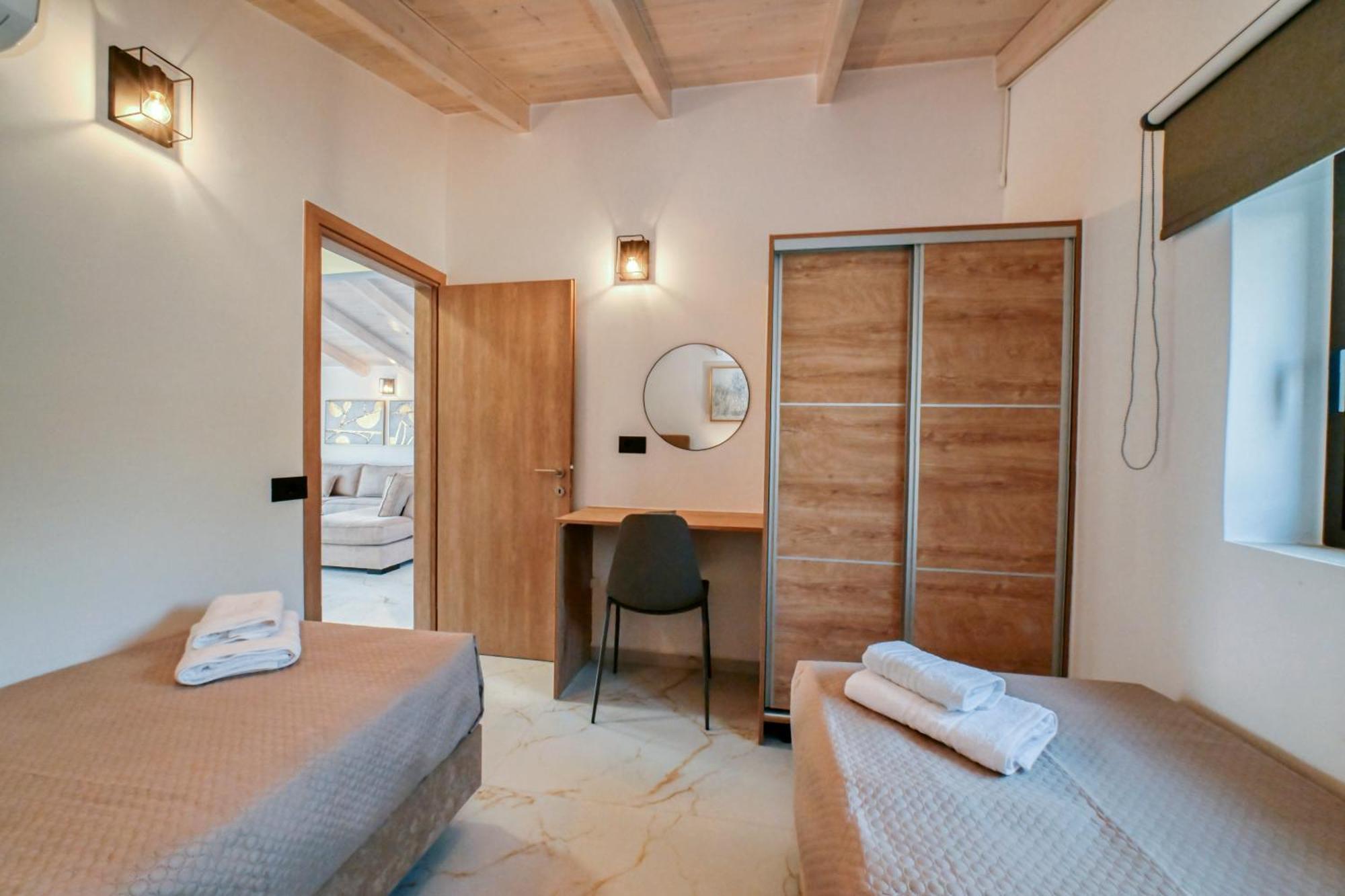 Apartmán Eagle Bay Loft Kíssamos Exteriér fotografie
