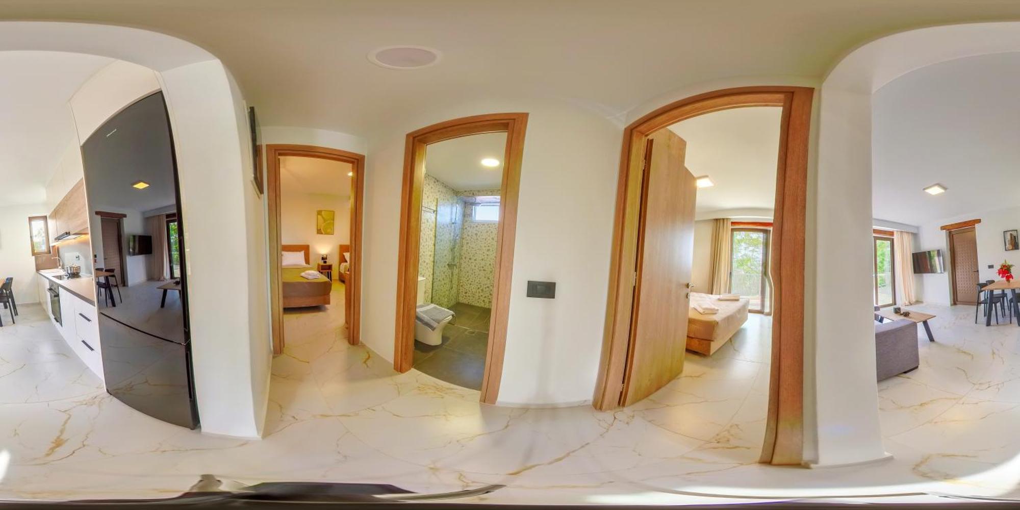 Apartmán Eagle Bay Loft Kíssamos Exteriér fotografie