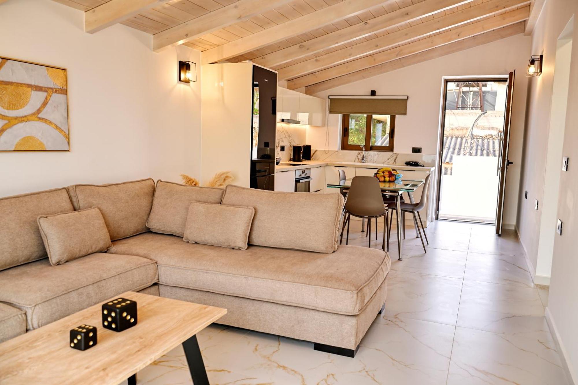 Apartmán Eagle Bay Loft Kíssamos Exteriér fotografie