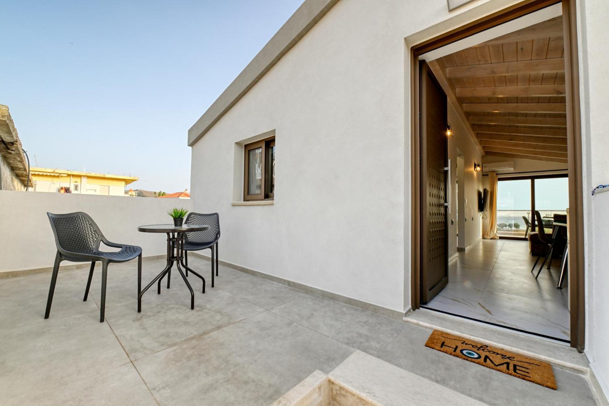 Apartmán Eagle Bay Loft Kíssamos Exteriér fotografie