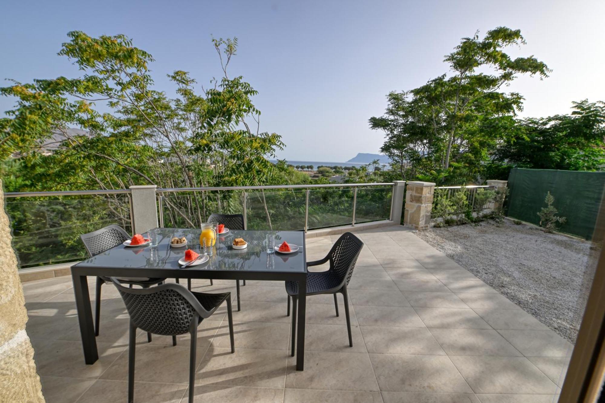Apartmán Eagle Bay Loft Kíssamos Exteriér fotografie